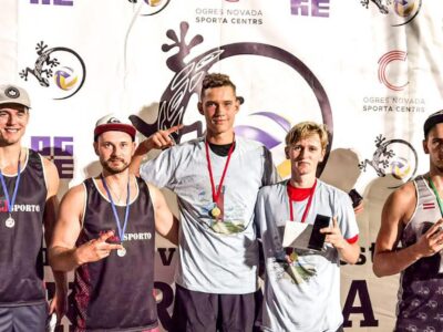 VOLEJBOLA SKATUVE Ogres pilsētas svētkos