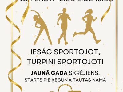 Aktīvs Jaunais gads Ķegumā!