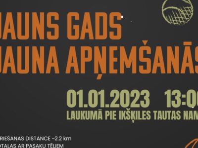 Jauns gads – jauna apņemšanās – Jaunā gada skrējiens