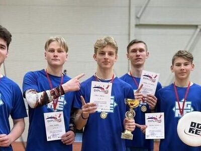 Ogres 1.vidusskola uzvar 76.spartakiādē frisbijā