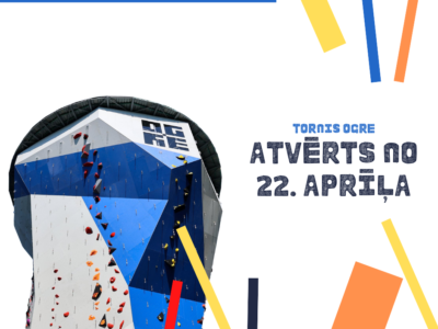Tornis OGRE atvērsies 22.aprīlī!