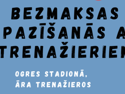 Bezmaksas iepazīšanās ar āra trenažieriem