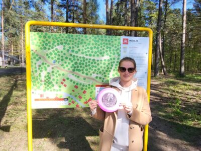 Iepazīsti Disku golfu Ikšķilē