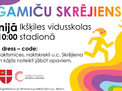 Miegamiču skrējiens Ikšķiles pilsētas svētkos