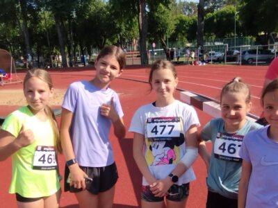 Ogres novada sporta centra atklātās sacensības vieglatlētikā U10 un U12 grupās