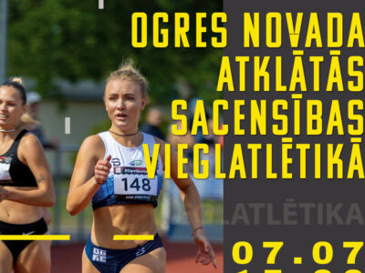 ONSC atklātās sacensības vieglatlētikā