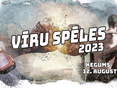 Sporta un izklaides festivāls Vīru spēles 2023 Ķegumā – 12.augustā