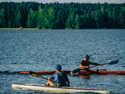 Smaiļošanas sacensības “Vīru spēlēs” Ķegumā