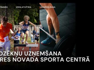 Audzēkņu uzņemšana 2023./2024.m.g. Ogres novada sporta centrā