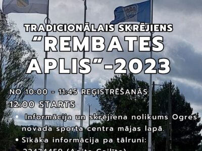 Tradicionālais skrējiens “Rembates aplis” 2023