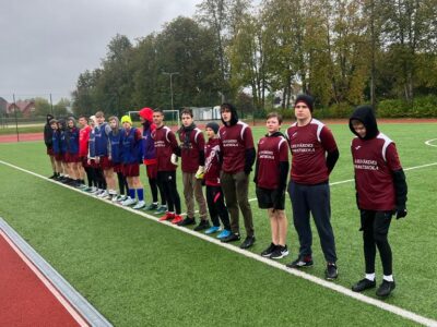 Futbols Ogres novada skolām 8.-9.klašu grupā