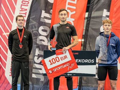 Sportland kausa 1.posms Valmierā – ONSC vieglatlētiem 3 zelta medaļas.