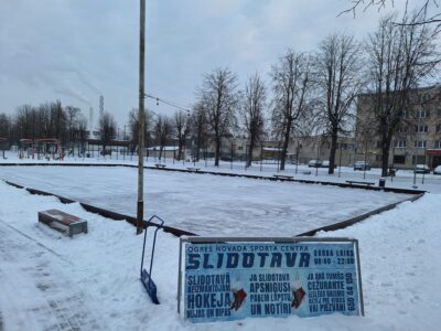 Slidotava Skolas ielā 21 ir atvērta