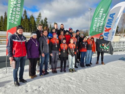 Noslēgusies Latvijas čempionātu sezona orientēšanās ar slēpēm