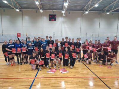 Ogres novada skolu volejbola sacensības – vidusskolu grupā uzvar Ogres Valsts ģimnāzija