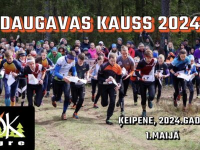 1.maijā Ķeipenē norisināsies orientēšanās sacensības “Daugavas Kauss 2024”
