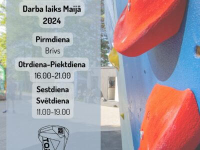 Tornis Ogre darba laiks MAIJĀ