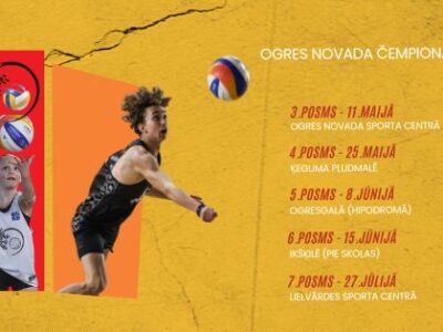 Ogres novada čempionāts pludmales volejbolā jauniešiem – NOLIKUMS
