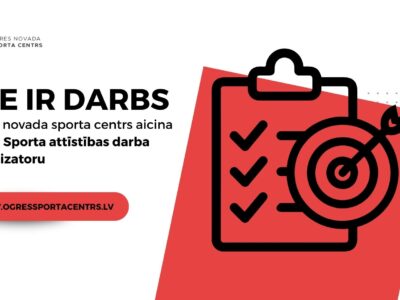 Ogres novada sporta centrs aicina darbā Sporta attīstības darba organizatoru