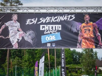 Ar rekordlielu komandu skaitu Ogrē atgriezās Ghetto Games.
