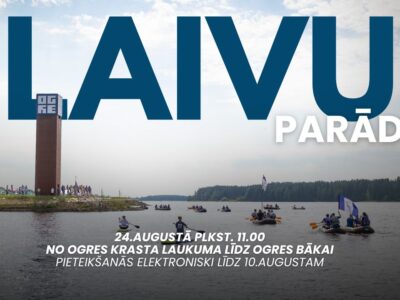 Ogres pilsētas svētku Laivu parāde 2024