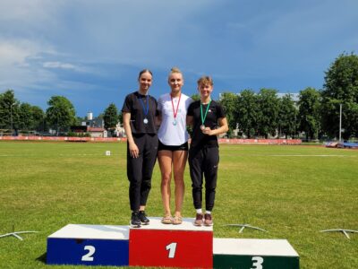 Ogres novada sporta centra atklātās sacensības vieglatlētikā U18 un U20 grupām