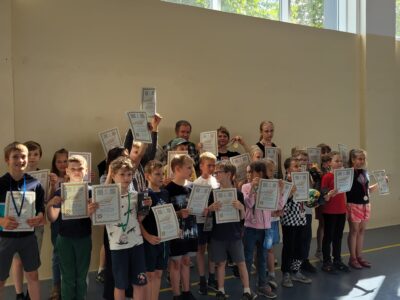 Rezultāti no Ogres novada sporta centra atklātajām svētku sacensībām Dambretē