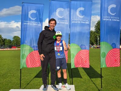 ONSC atklātās sacensības vieglatlētika U10 un U12 vecuma grupās