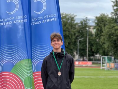 ONSC atklātās sacensības vieglatlētikā U14 un U16 grupā