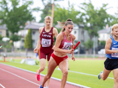 Ogres NSC vieglatlēti Baltijas U20 čempionātā