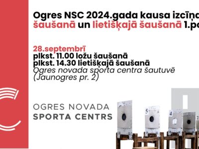 Ogres NSC 2024.gada kausa izcīņa ložu šaušanā un lietišķajā šaušanā 1.posms