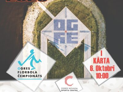 Ogres Novada Čempionāts Florbolā(ONČF) startēs jau šo svētdien!